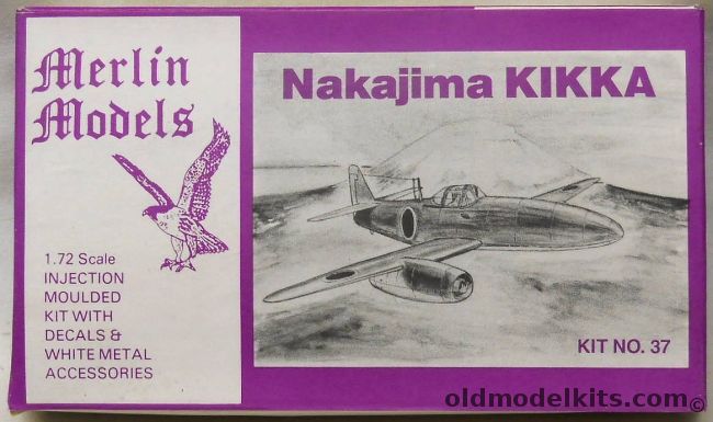 Merlin Models 1/72 Nakajima Kikka, 307 plastic model kit